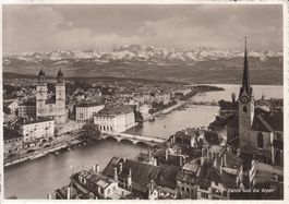 Zürich und die Alpen 1934