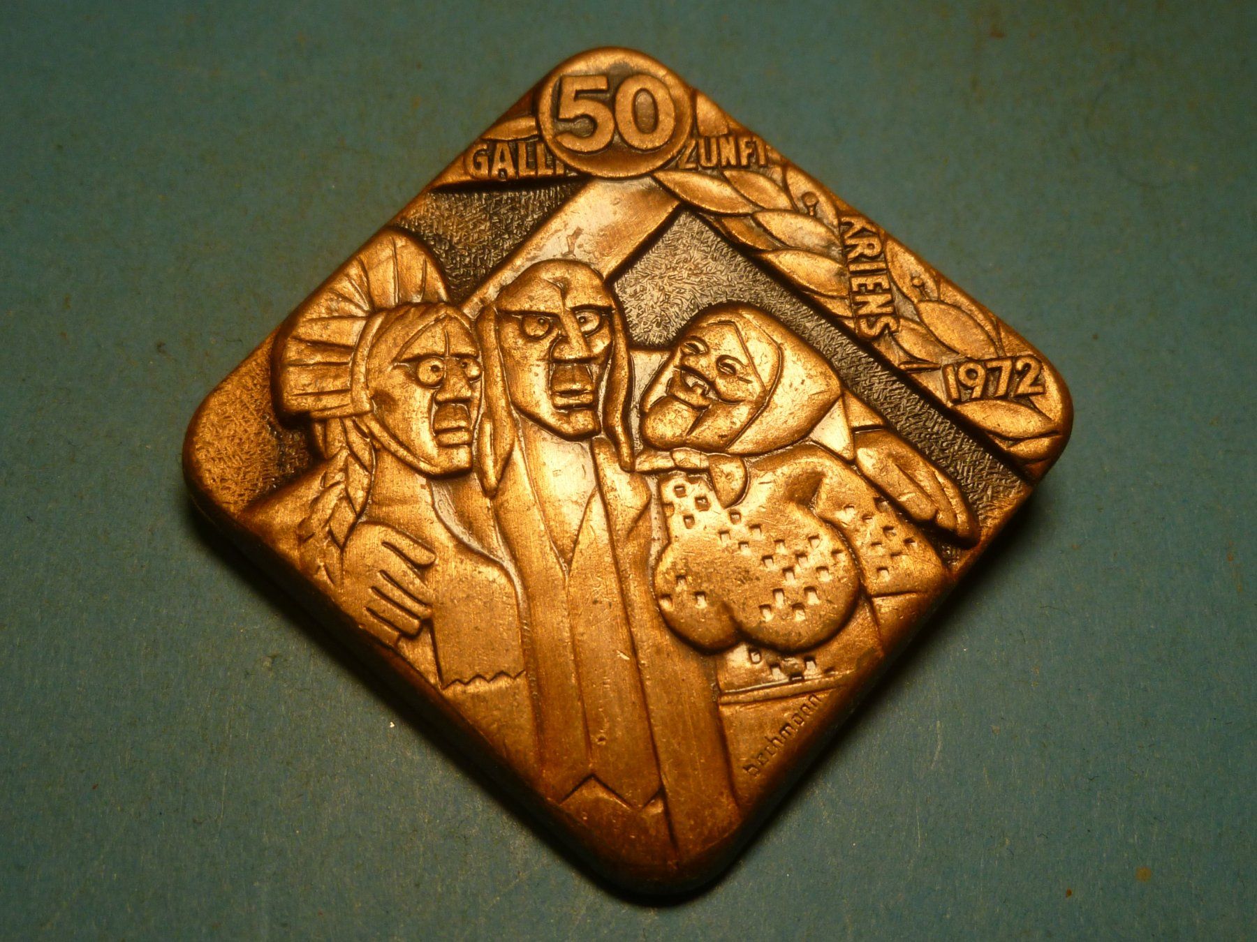Plaketten & Abzeichen: KRIENS 1972 BRONZE – Gebraucht aus Ried (Muotathal) von Mandarin02