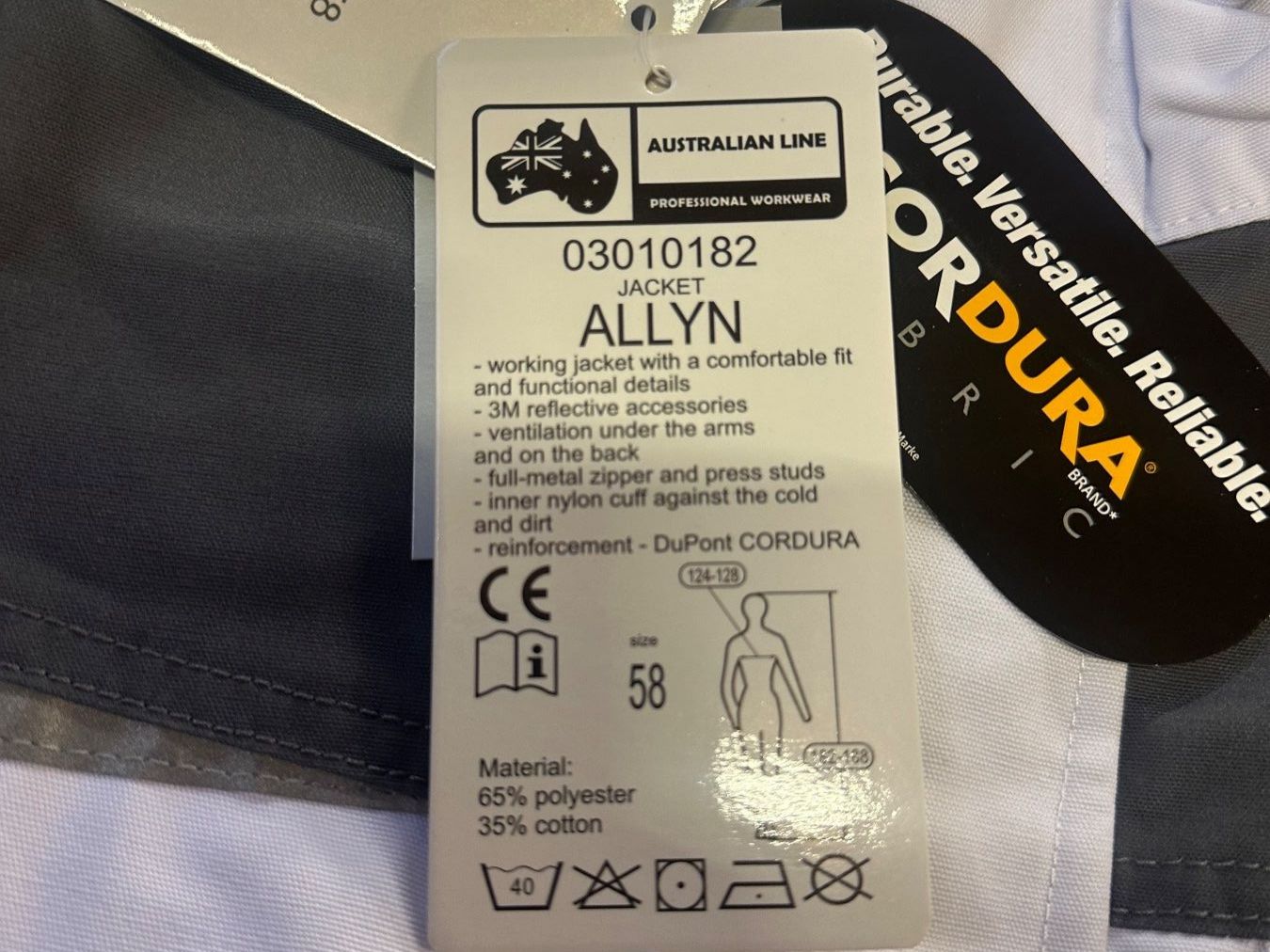 Giacche: Herren Arbeitsjacke Grösse 58 – Nuovo e nell'imballaggio originale da Uetendorf venduto da Revotool 3