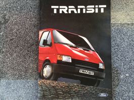 Ford Transit Verkaufsprospekt 40 Seiten November 1985