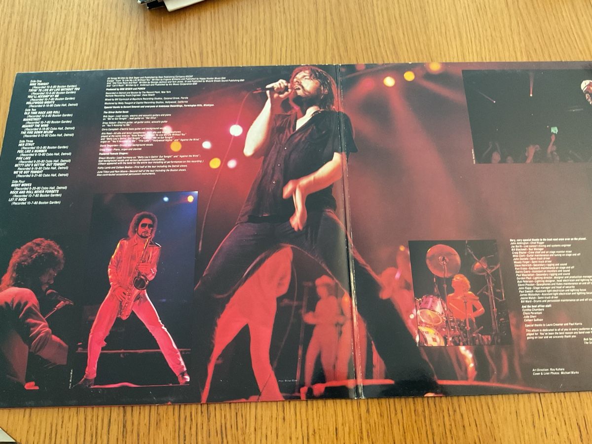 Dischi in vinile: Bob Seger Nine Tonight Doppel LP Vinyl 1981 – Usato da Steinach venduto da Quarkie 1