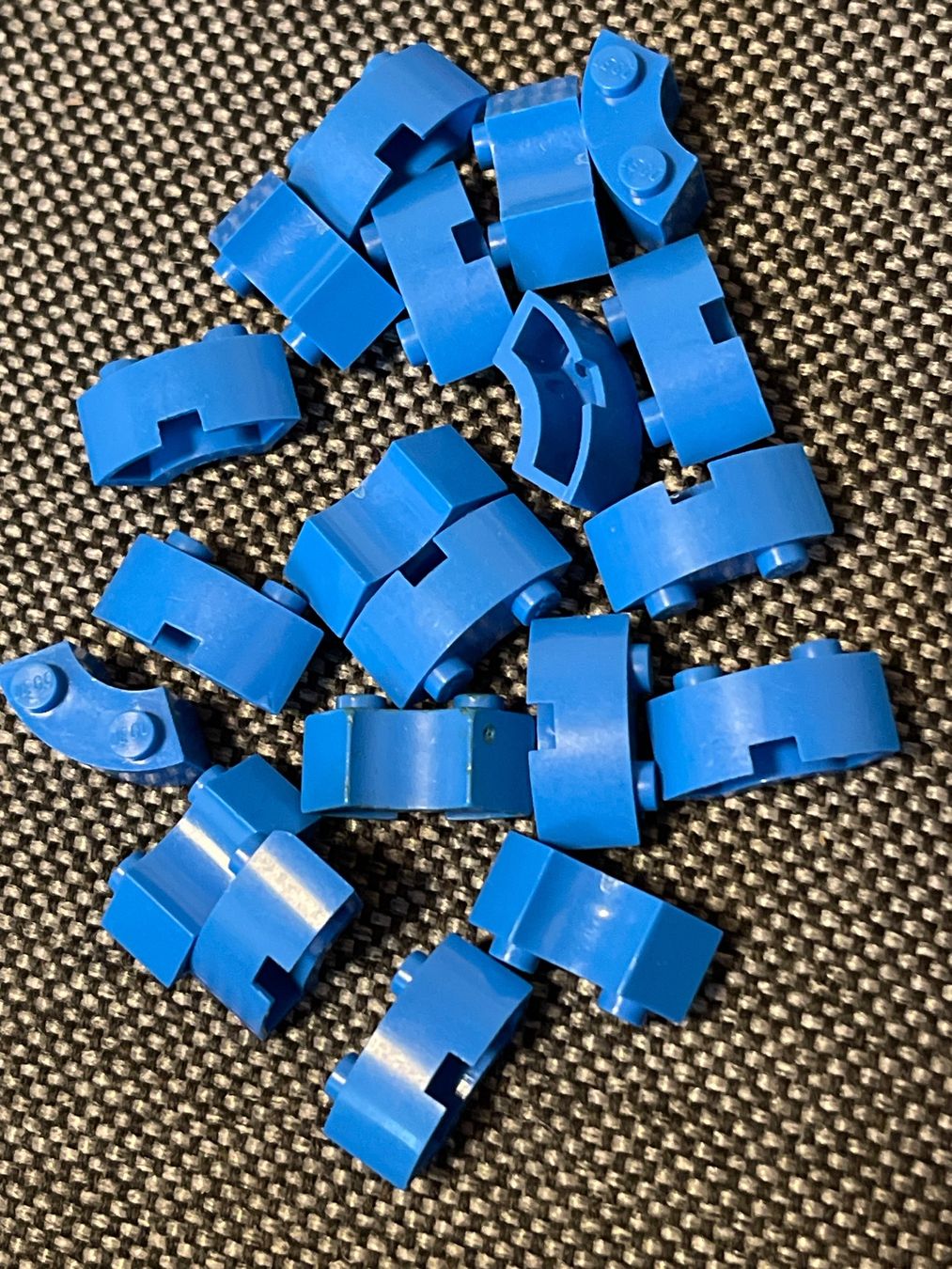Lego Giocattoli: Lego 20 -blaue bogen makaroni steine – Usato da Gelterkinden venduto da cobra0110