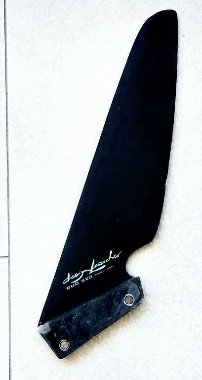 Surfboards & Schwimmbrette: Windsurfen Grasfinne Lessacher Tuttle Box  – Gebraucht aus Thun von von_mlv5