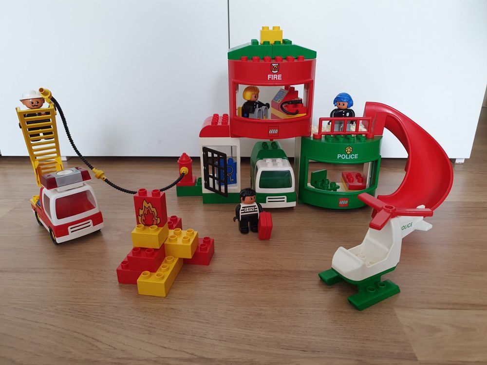 LEGO Duplo 2811 Polizei und Feuerwehrstation *Vintage* | Kaufen auf Ricardo