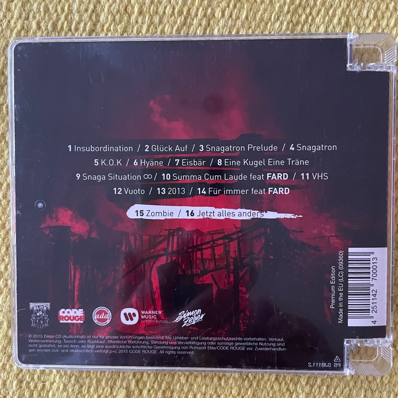 CD: SNAGA-2CD SFD2 PREMIUM EDITION – Usato da Rorschacherberg venduto da CD-Roli 1