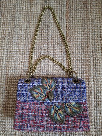 Sac Kurt Geiger en Tweed & plumes 