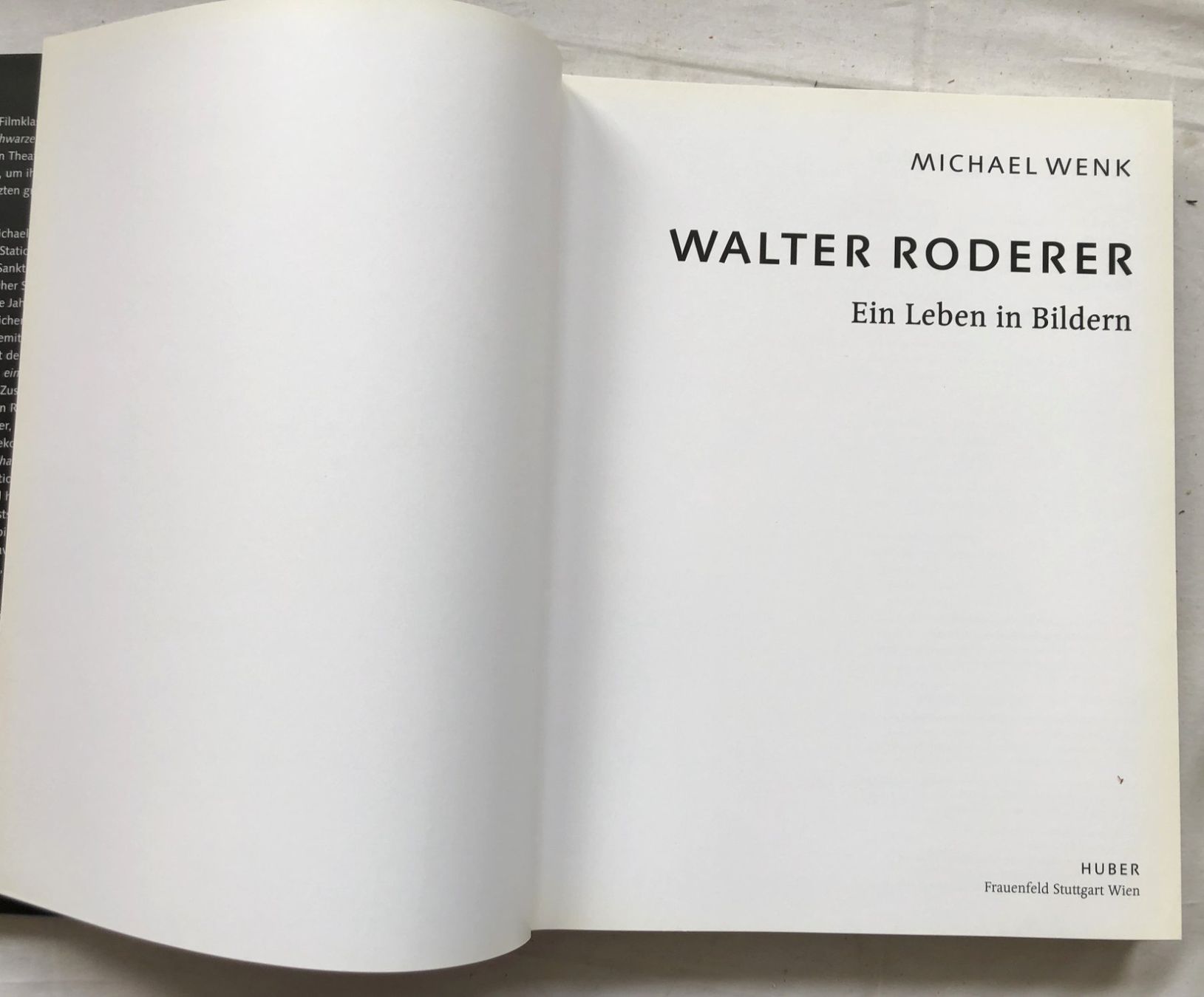 Libri: Walter Roderer - Ein Leben in Bildern - signiert! – Usato da Schaffhausen venduto da durruti 4