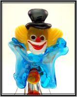 Murano Glas Clown mit Spielball (0010)