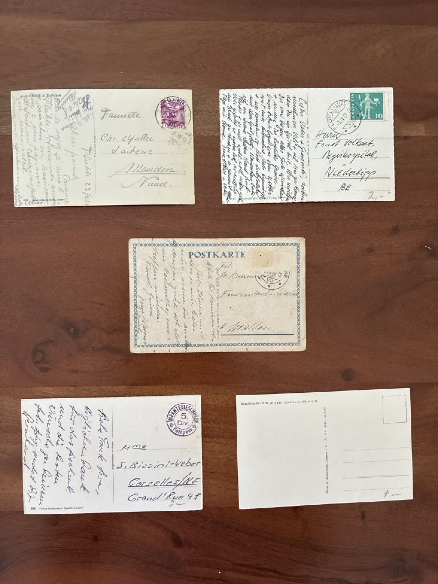 Cartoline postali: 10 Ansichtskarten Schweiz von Flühli LU – Usato da Oftringen venduto da Cla.vD.74 3