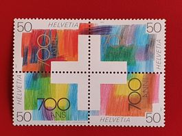 700 J. EIDGENOSSENSCH. VIERERBLOCK 807-810 1991** POSTFRISCH