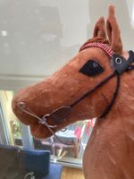Süsses Fuchs-Hobby Horse 52cm mit Halfter&Trense-handgemacht