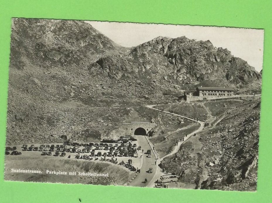 Cartoline postali: Sustenstrasse, Parkplatz, Scheiteltunnel – Usato da Zürich venduto da t24_de