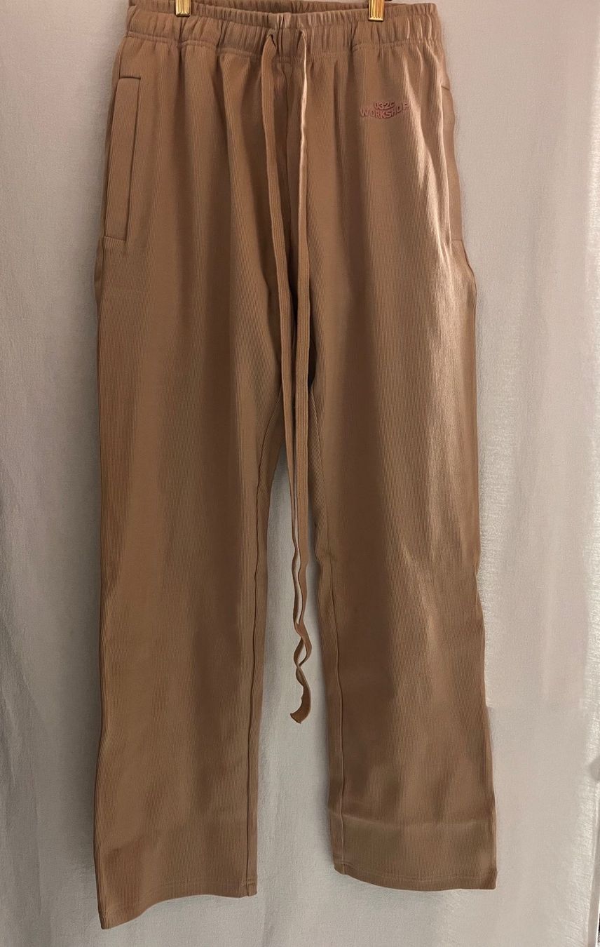 Pantaloni: SLOGGI 032c Workshop, RIB Sweatpants, Grösse S, Beige – Nuovo e nell'imballaggio originale da Rudolfstetten venduto da gst_g7xl