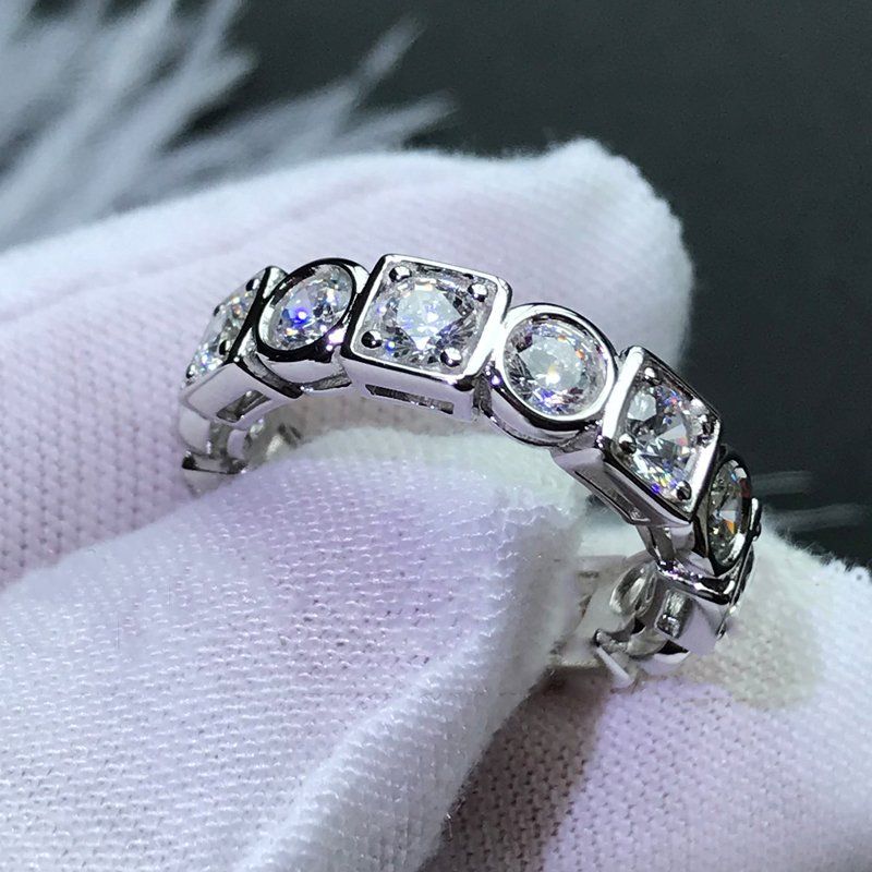 Ringe: Synthetische Hohe Carbon Diamant Ring S925 – Neu (gemäss Beschreibung) aus Uerkheim von Kaufoption
