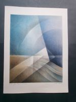 SVEN KNEBEL LITHOGRAPHIE SINIERT KÜNSTLERPROBE