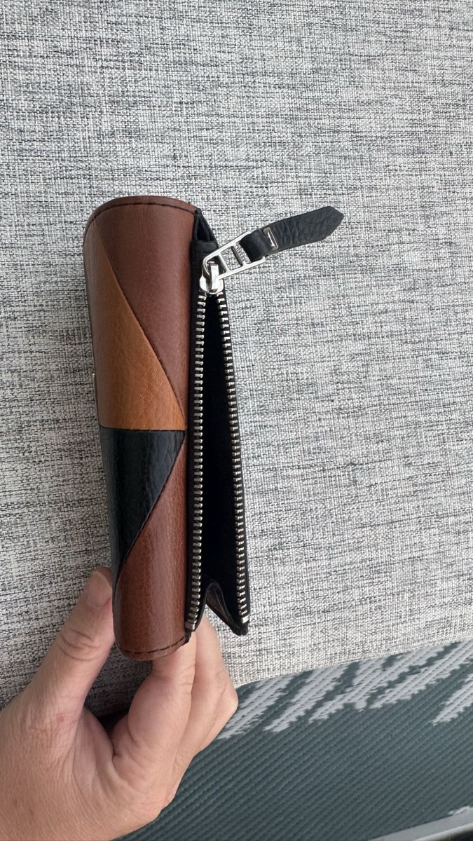 Fossil Portemonnaie: Fossil Damen Portemonnaie Leder Patchwork Cognac – Neu (gemäss Beschreibung) aus Bubendorf von mir_v5hh 4