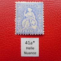 Sitzende Nr.41a ungebraucht * mit Gummi, Kat: 800.-