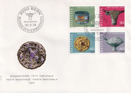 Lot Pro Patria FDC 1970-71-73-74-75-76-77-78-79