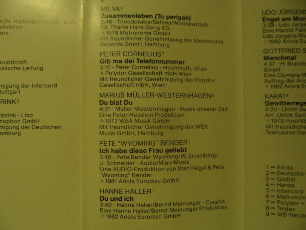 Musicassette: Du ich mag dich – Usato da Langnau i. E. venduto da mar_hw58 4
