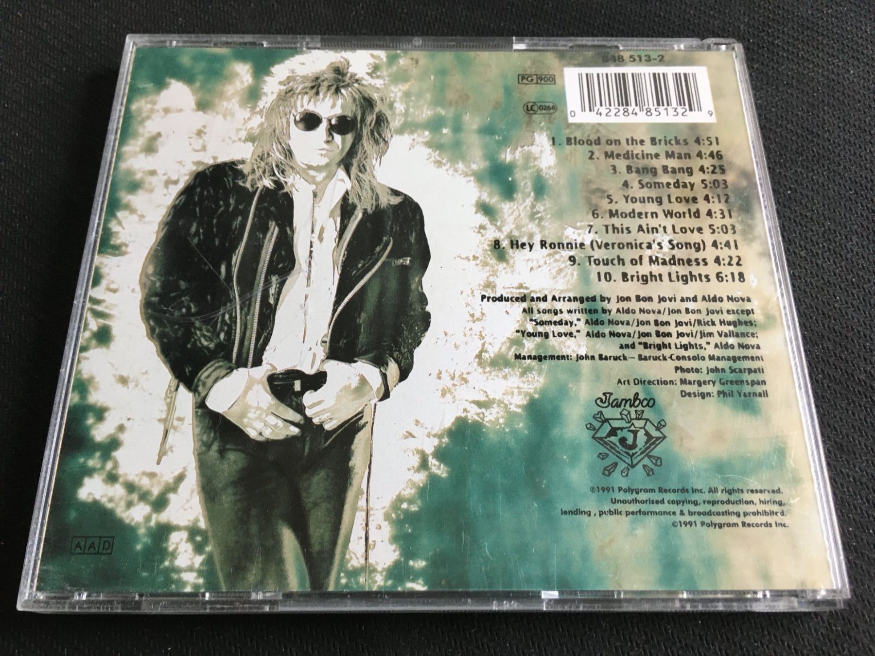 CD: Aldo Nova - Blood on the Bricks -CD- – Usato da St.Gallen venduto da MedienJoe 2
