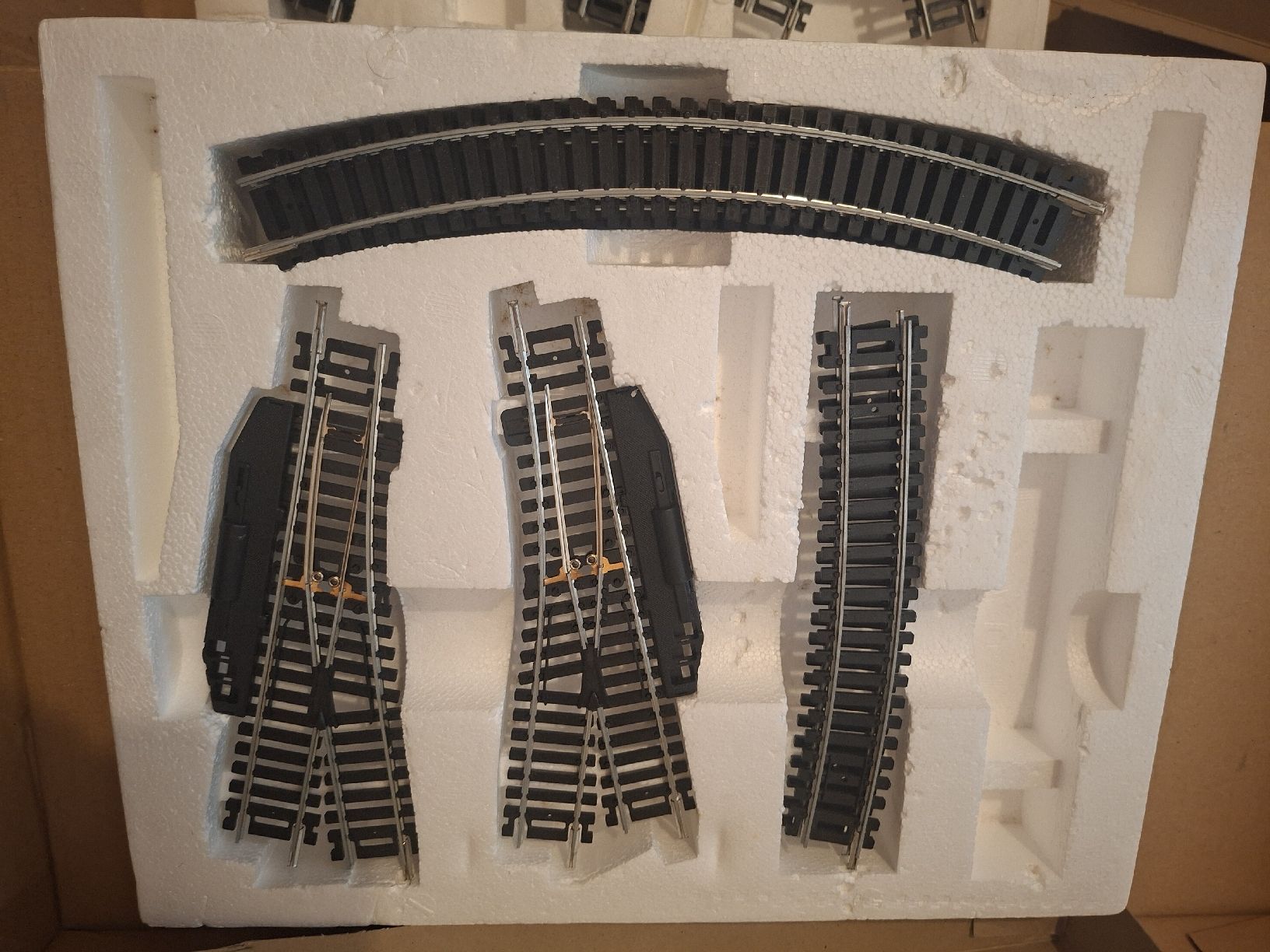 Kit di costruzioni: Lot de rails Lima / Schienen Lima material  – Usato da Lausanne venduto da bagadou 4