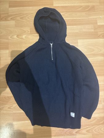 Pepe Jeans Strickjacke mit Kapuze, XL, Dunkelblau