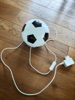 Tischleuchte IKEA Ängarna Fussball Design weiss schwarz