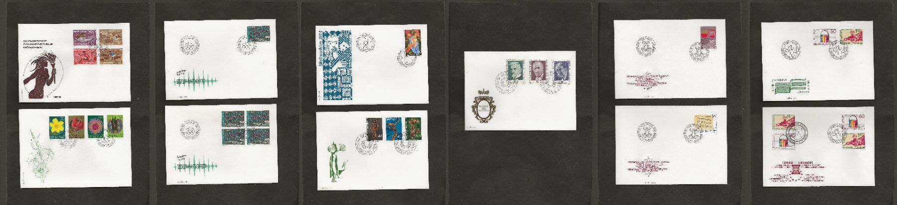 Tous les timbres: 25 FDC Liechtenstein bis 2001 – D'occasion à Au ZH par xelagreb01 9