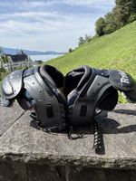 Riddell Phenom Shoulder Pads size L grey used condition