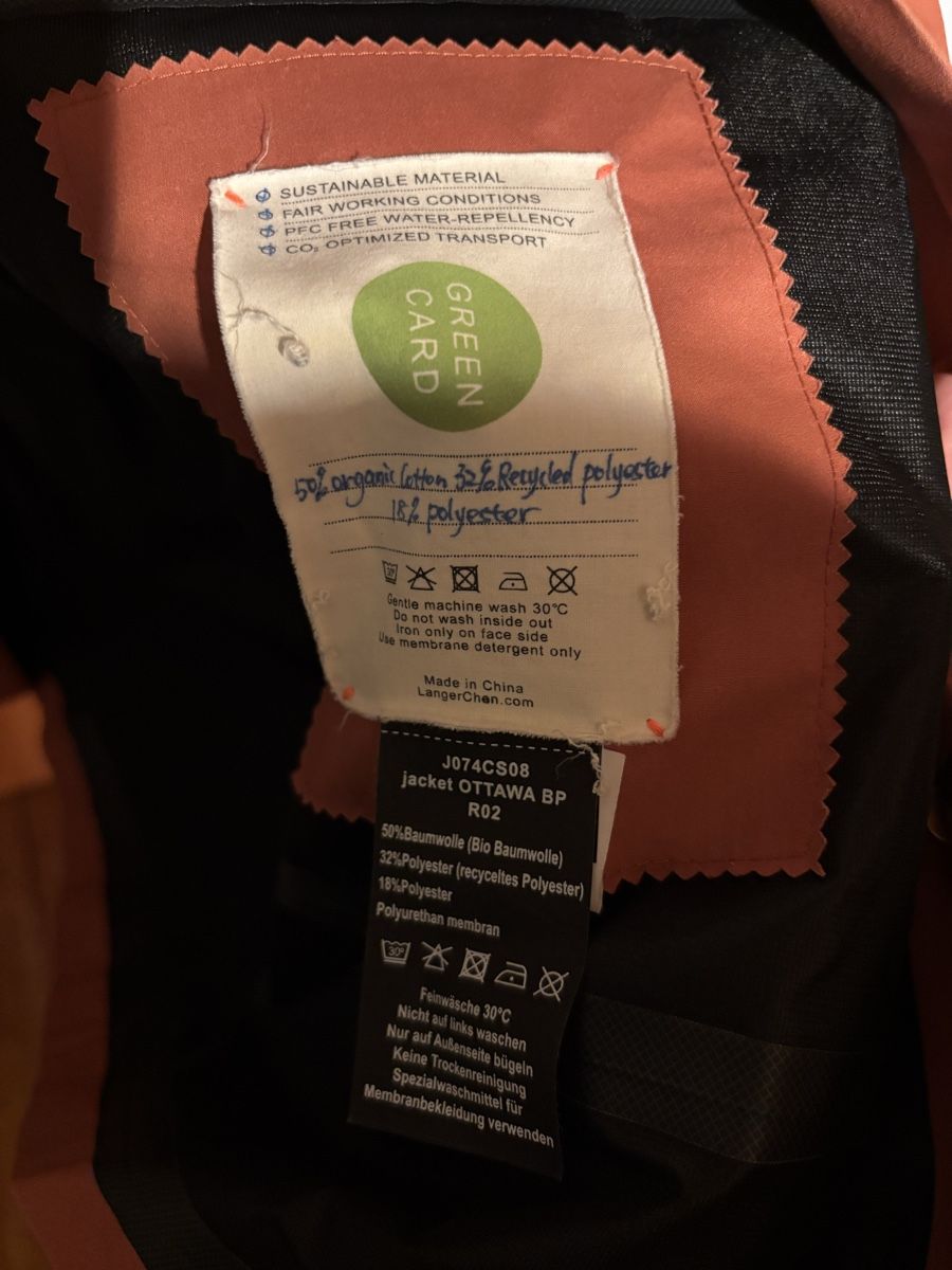 Giacche: LangerChen Regenjacke Gr. L – Usato da Wädenswil venduto da Moonlightshadow93 1