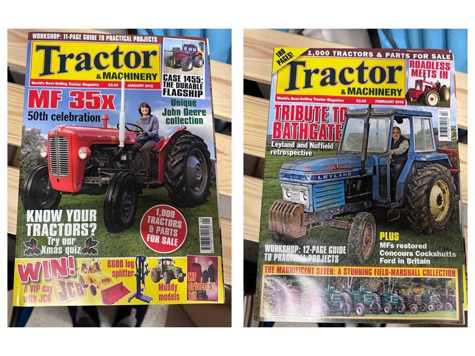Riviste & Magazine: Tractor & Machinery - Collection complète magazines 2012 – Usato da Prangins venduto da red_shoelace