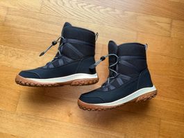Winterstiefel – Schwarz, gefüttert, wasserdicht – Grösse 33