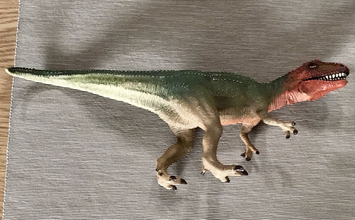 Statuette: Dinosaurier Figur- Gigantosaurus – Usato da Oberhasli venduto da Schneeschueh 1