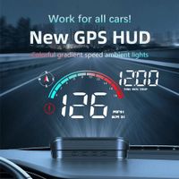 Display GPS Head Up  Auto HUD Tachometer Windschutzscheibe