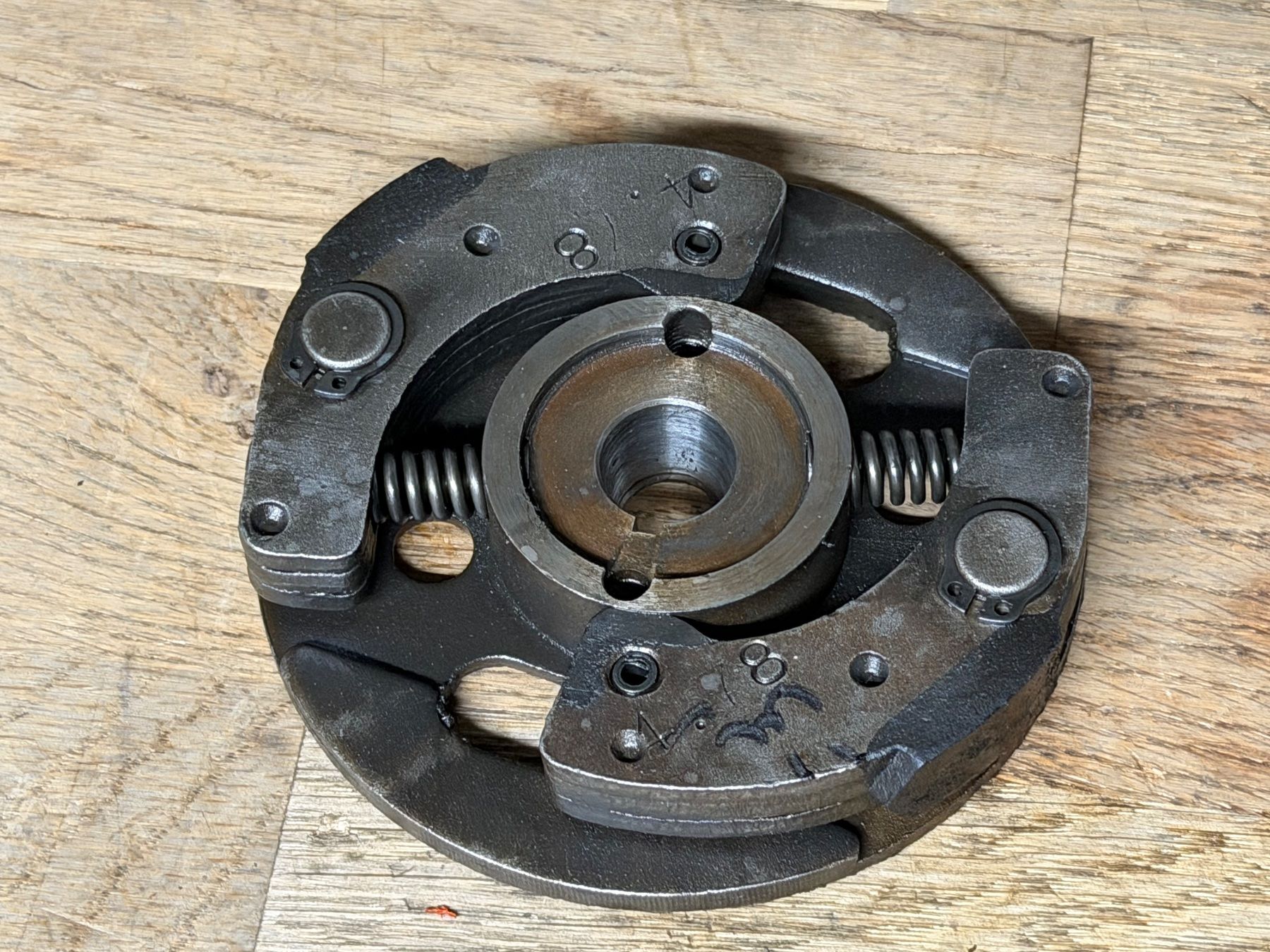 Parti ricambio per ciclomotori: Puch E50 2 Backen Kupplung original – Usato da Bolken venduto da si.x.las 3