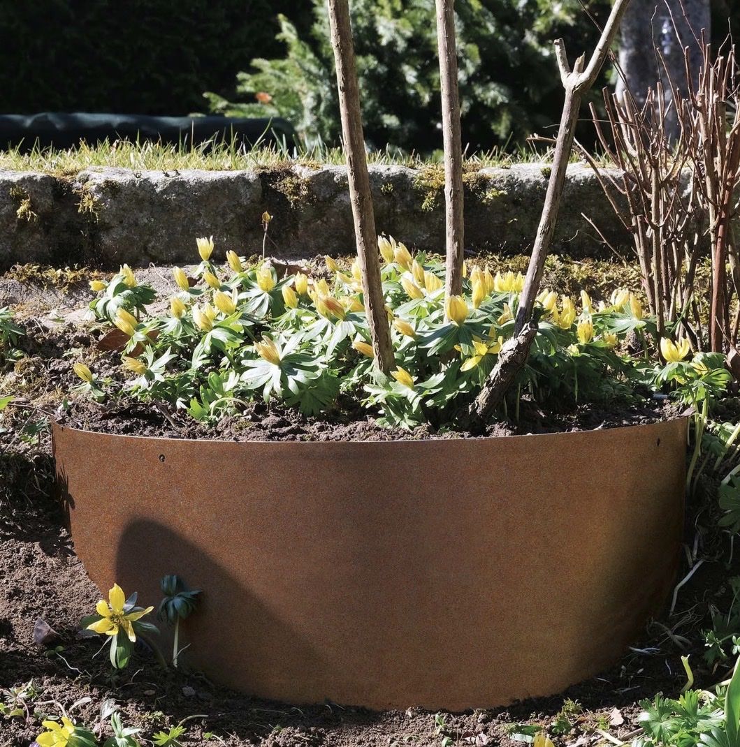 Vasi per fiori: 4er Set Hangbepflanzungsschale Corten Stahl – Nuovo e nell'imballaggio originale da Bichelsee venduto da straub87 1