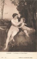 Erotische Allegorie Die blühenden Grazien Erotik vintage