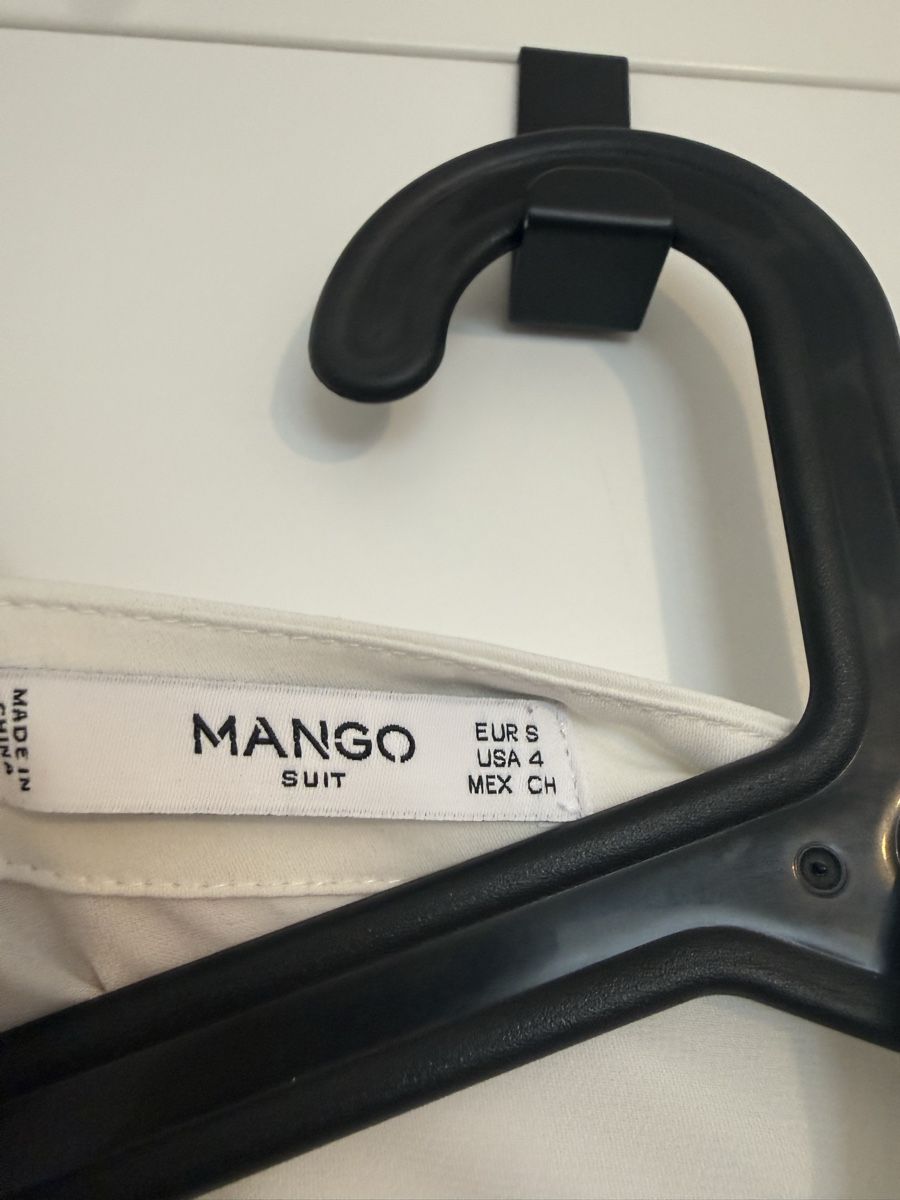 Mango Blusen: Damen Bluse weiss mit Spitzenbesatz  – Gebraucht aus Muttenz von Bea_dbr 2