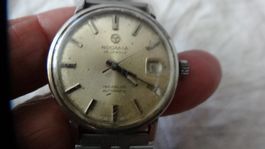 RODANIA  HERREN ANTIK UHR.AUTOMATIC.DATE, LÄÜFT--34X38MM