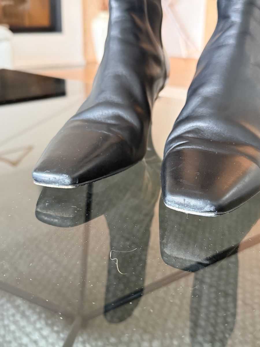 Totême Damenschuhe: Totême Black City Boots Size 40 – Gebraucht aus Kilchberg von anloufra 1