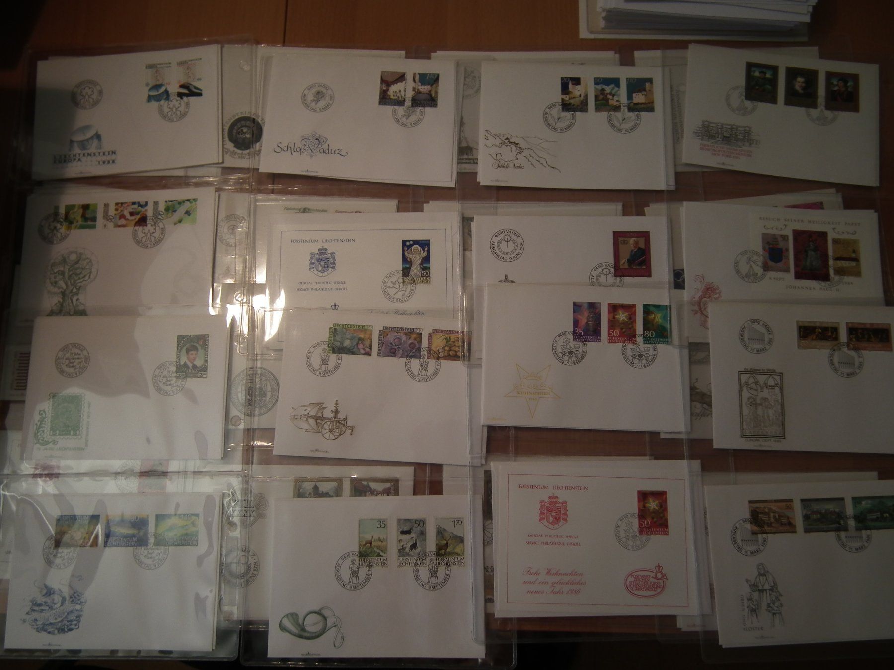 Alle Briefmarken: Liechtenstein, Diverse schöne FDC's  Diverse – Gebraucht aus Kriens von WULLU99 3