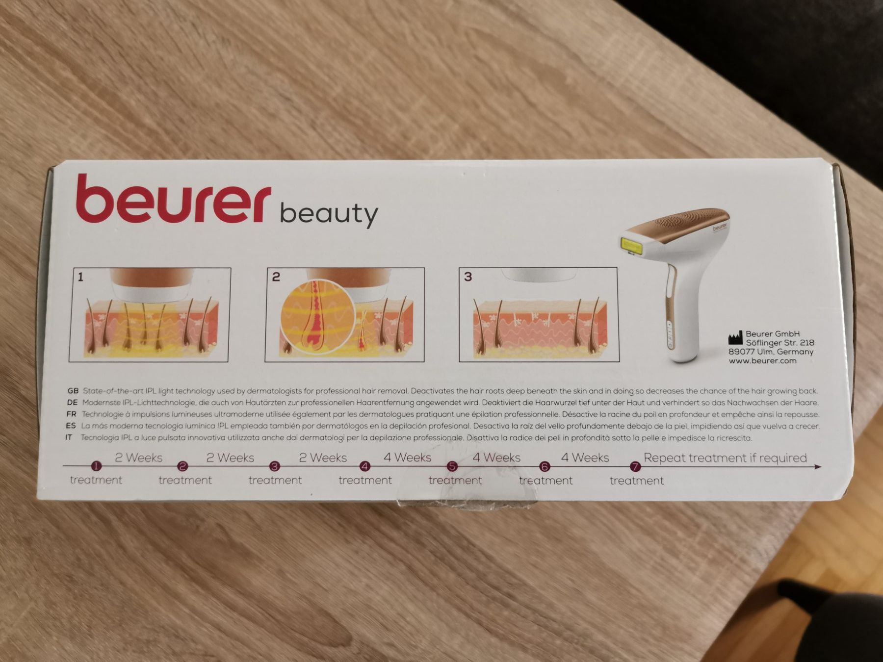 Beurer Epilateurs: IPL beurer dauerhafte Haarentfernung – D'occasion à Horw par Lea1595 2