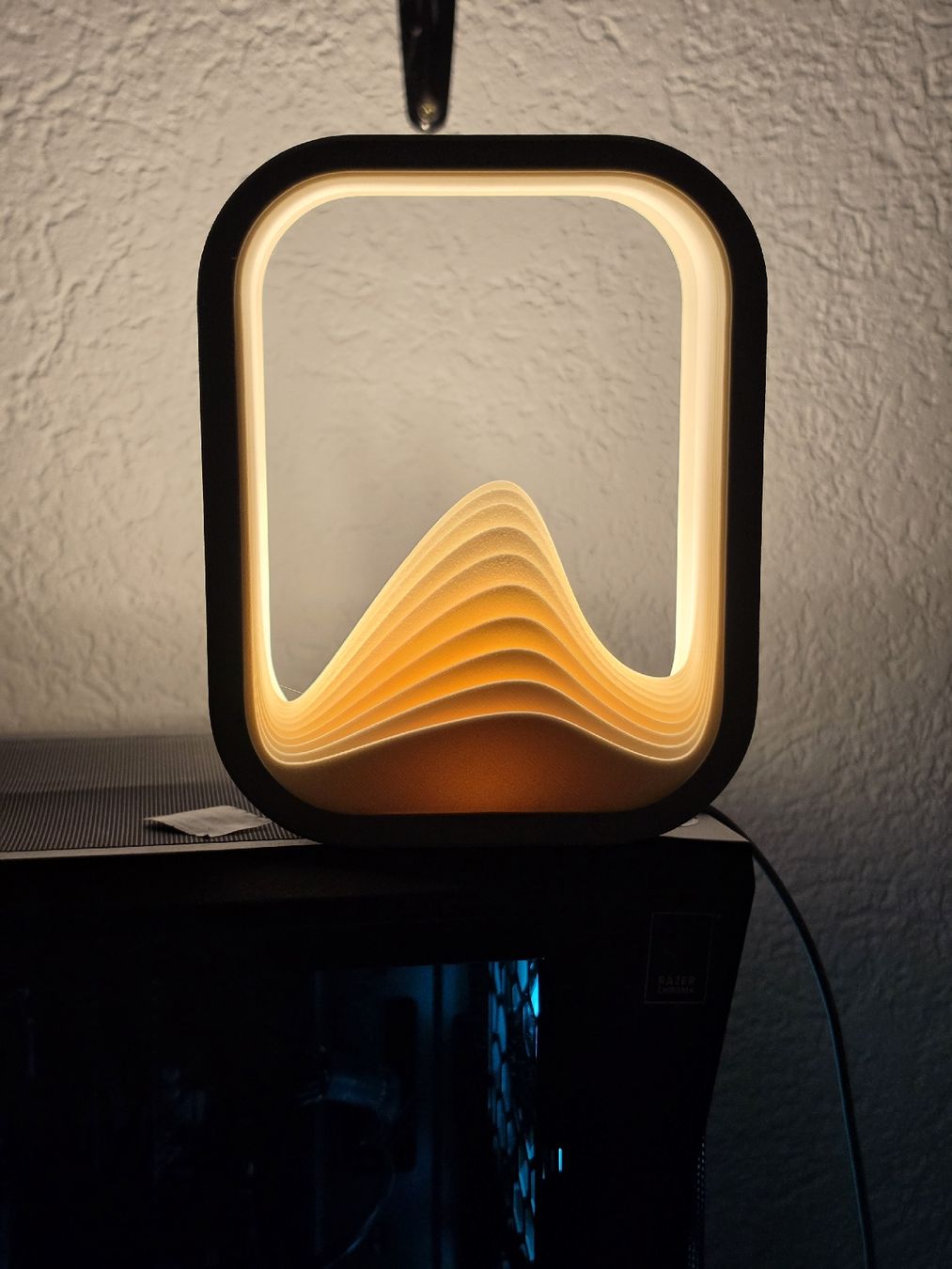 Lampade: Lampe de chevet design unique, ambiance chaleureuse – Nuovo (secondo la descrizione) da Veyras venduto da pat_sl67 4