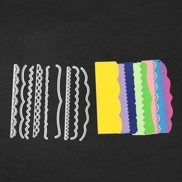 Pochoirs: SPITZEN LINIEN STANZSCHABLONE 9-TEILIG – Neuf avec emballage d'origine à Affoltern am Albis par scrapbooking 2