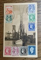 La Rochelle 1946, Marke Lothringer Kreuz; Metz Watt
