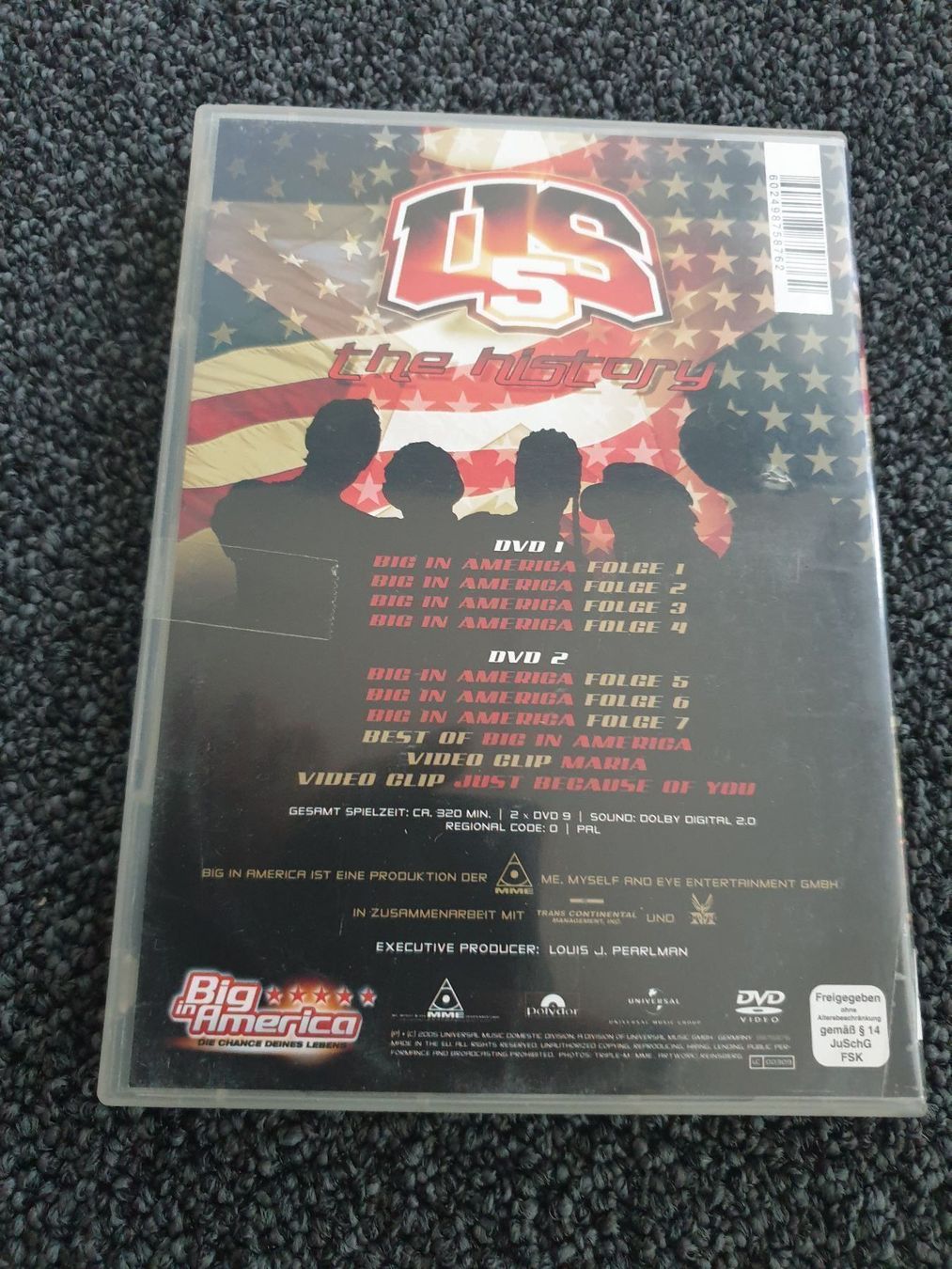 Tous les DVDs: US 5 THE HISTORY(4268) – D'occasion à Ruswil par Ruck.Zuck. 1