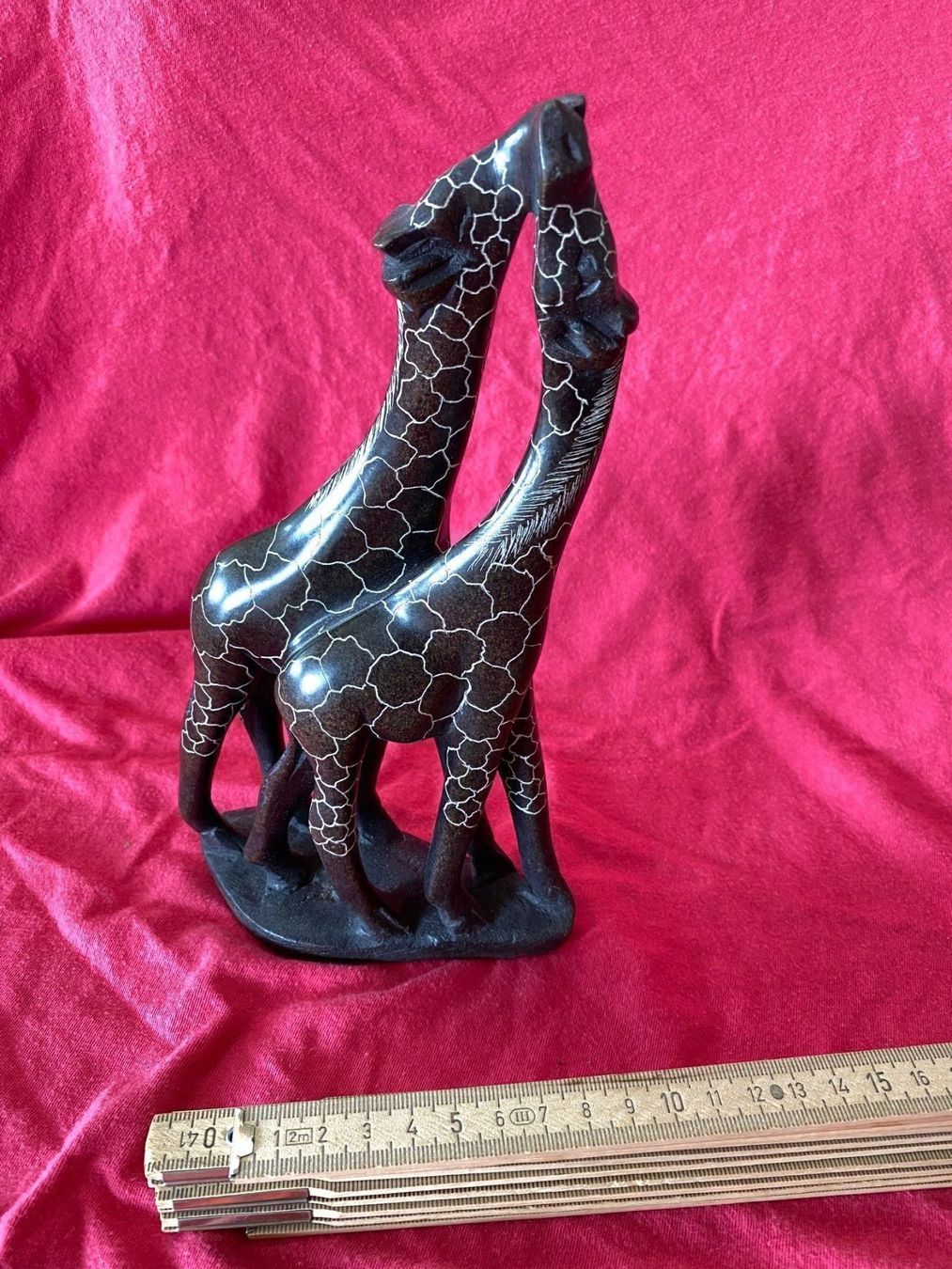 Sculture & Statue: Steinfigur 2 Giraffen Handarbeit – Usato da Affoltern am Albis venduto da Birdy8910