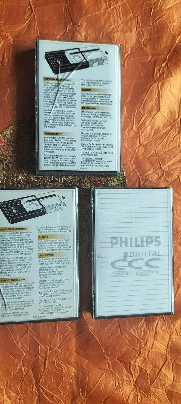 Musicassette: 3X DCC- KASSETTEN-90,75 Min. – Usato da Lamboing venduto da Kimnovak13233 3