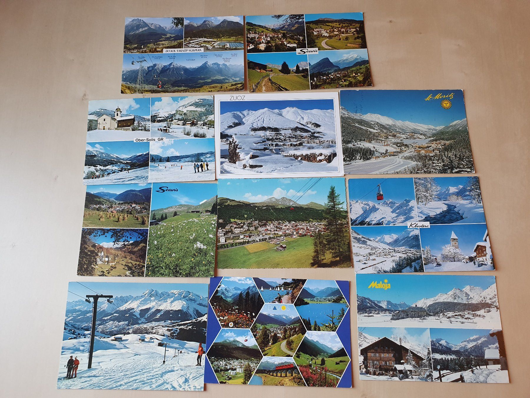 Cartoline postali: 20 x Karten Graubünden ab 1917 – Usato da Stansstad venduto da collectorsshop 5