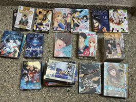Lot de +50 mangas divers, titres variés